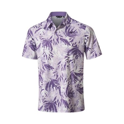 Camisa Polo Mizuno Cali Cool Hombre - Morados - Chile M213RZQOYK